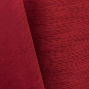 Cherry Majestic Dupioni Linen