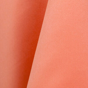 Coral Satin Lamour Matte Linen