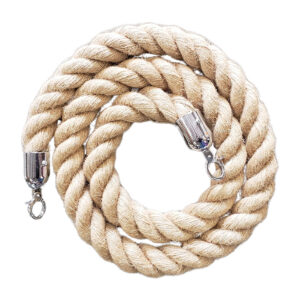 Hemp Twisted Stanchion Rope