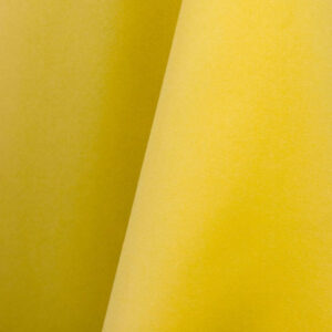 Lemon Satin Lamour Matte Linen