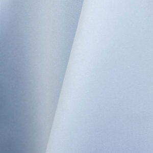 Light Blue Satin Lamour Matte Linen