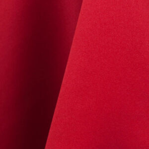 Red Satin Lamour Matte Linen