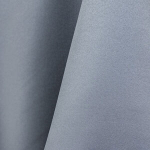 Silver Satin Lamour Matte Linen