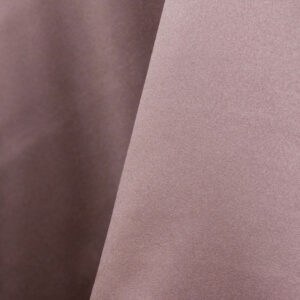 Taupe Satin Lamour Matte Linen