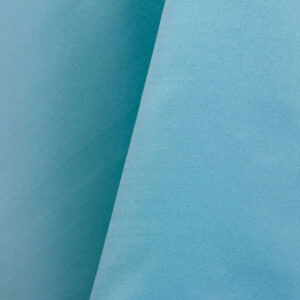 Turquoise Satin Lamour Matte Linen