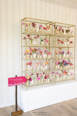 Gold & Glass Straight Etagere