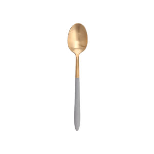 Velo Gray & Gold Brushed Flatware