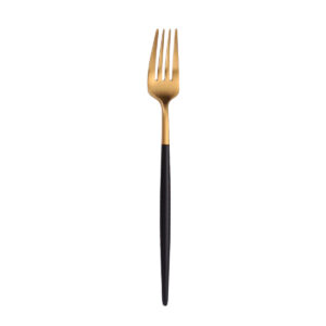 Hampton Black & Gold Flatware