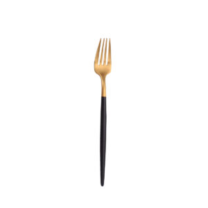 Hampton Black & Gold Flatware