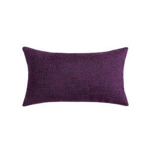 Eggplant Linen Pillow 12″x20″