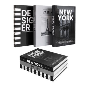 Faux Travel Design Book Set