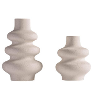 Sandstone Ceramic Vase Set