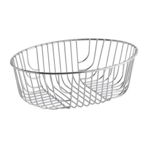 Silver Oval Bread Basket