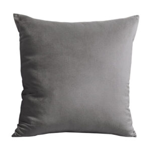 Velvet Gray Pillow 20″x20″