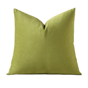 Velvet Moss Green Pillow 18″x18″