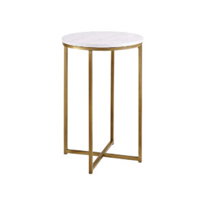 Walker Edison Round Accent Table