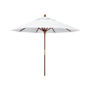 Umbrella White 9′ with Base