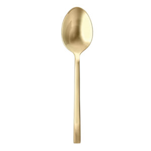 Arezzo Brushed Gold Serving Fork & Spoon