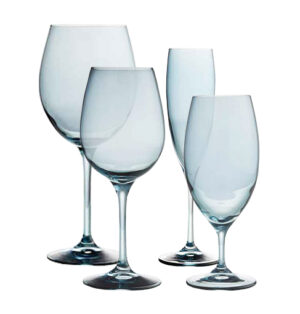 Aurora Indigo Glassware Collection