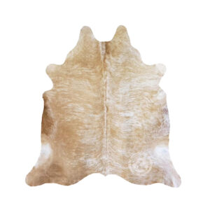 Beige & Cream Cowhide Rug