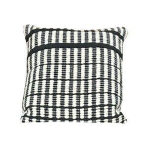 Black & White Knitted Pillow