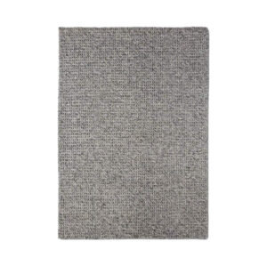 Grey Wool Woven Rug 6’x9′