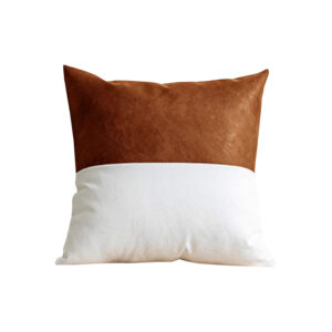 Wyatt Leather Accent Pillow