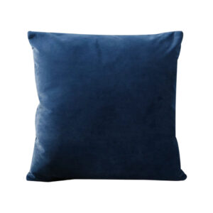 Navy Velvet Pillow 22’x22′