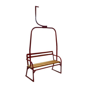 Red Ski Lift Chair