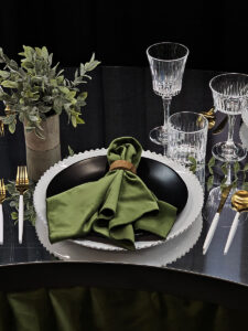 Leaf Velvet Linen