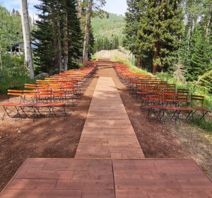 Chocolate Aisle Walkway