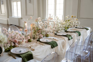 White Satin Lamour Matte Linen
