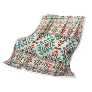 Aztec Throw Blanket