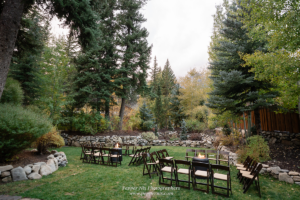 Fruitwood Folding Resin Chairs