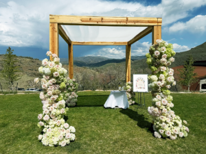 Natural Wood Arbor