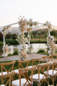 White arbor for rent in Park City utah