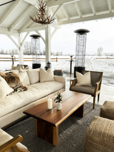 Cream Fur Throw