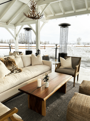 Cream Fur Throw