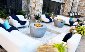 Jetson Stone Propane Fire Pit