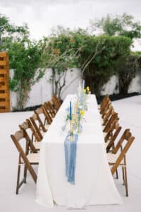 Fruitwood Folding Resin Chairs