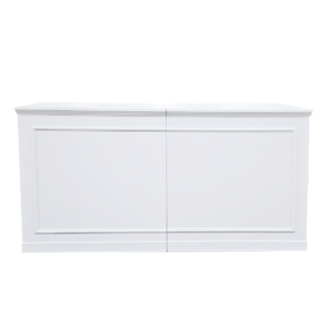 White framed Keller bar for rent in Park City Utah