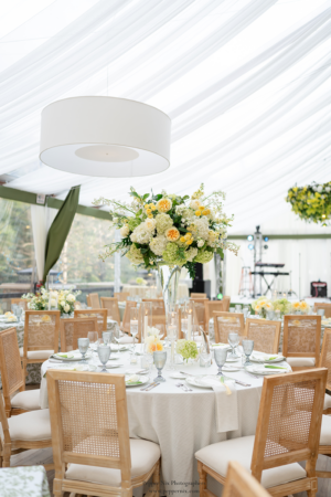 Oversized Cream Drum Chandelier
