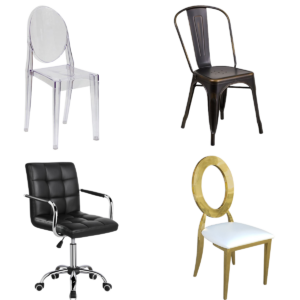 Metal & Acrylic Chairs