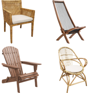 Wood Accent Chairs
