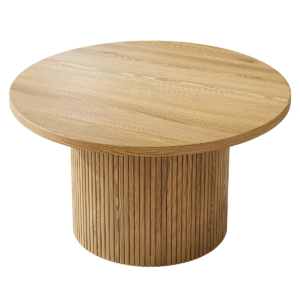 Aria Natural Fluted Coffee Table