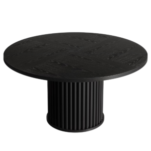 Alan Round Fluted Dining Table