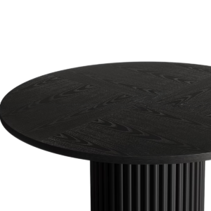 Alan Round Fluted Dining Table