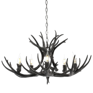 Black Antler Chandelier