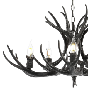 Black Antler Chandelier