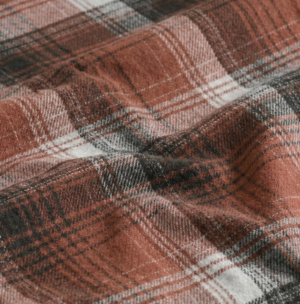 Brown Plaid Runner